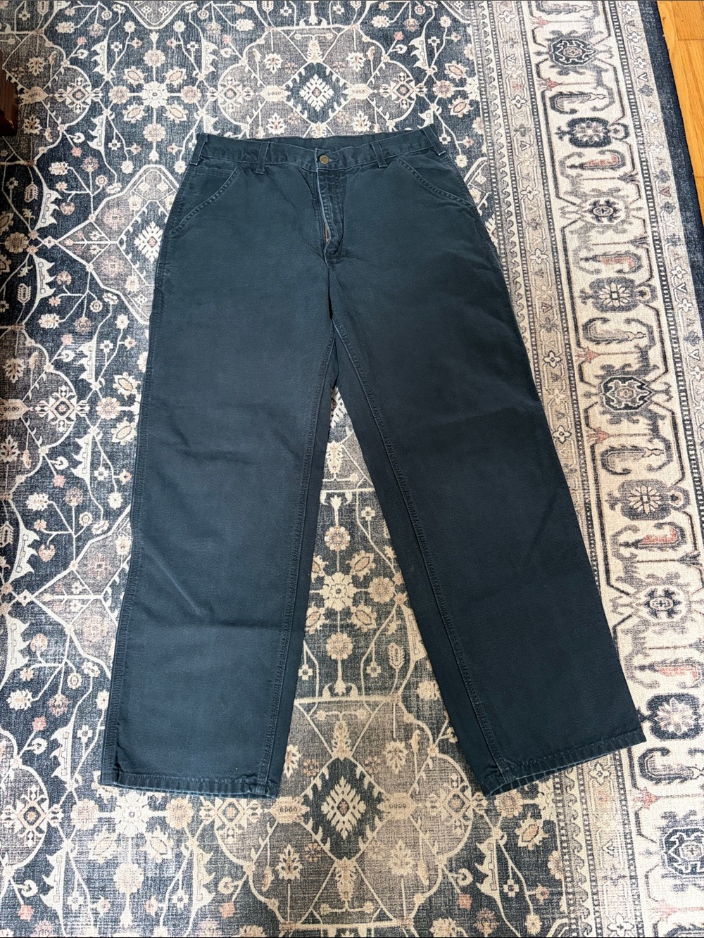 Carhartt Men's black Straight-Leg Jeans